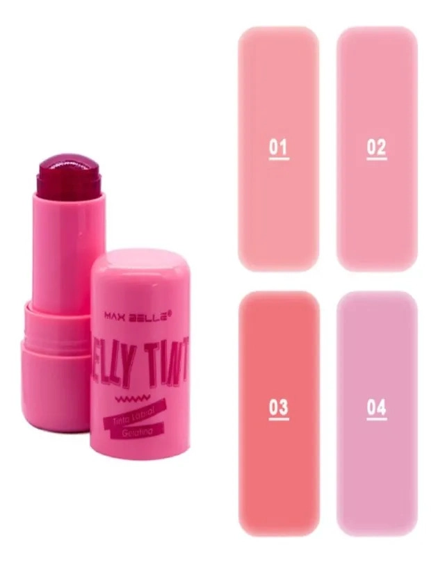 PACK 2 LABIALES TINTA BARRA MAQUILLAJE LABIOS RUBOR LAU - 4
