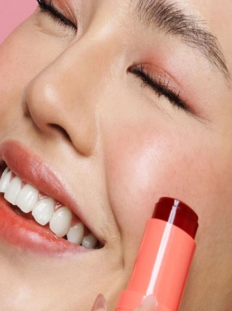 PACK 2 LABIALES TINTA BARRA MAQUILLAJE LABIOS RUBOR LAU - 7
