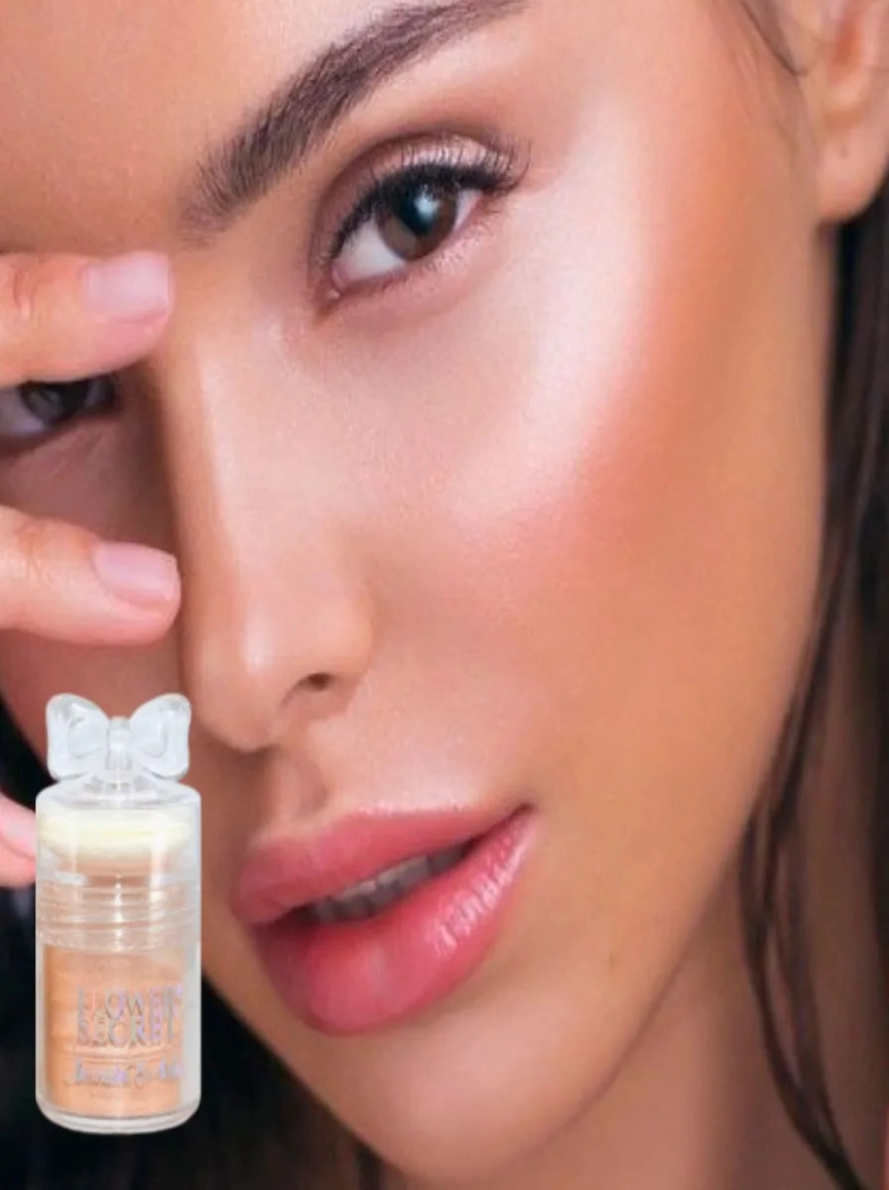 PACK 12 ILUMINADOR POLVO RADIANTE BRILLANTE MAQUILLAJE LAU - 2
