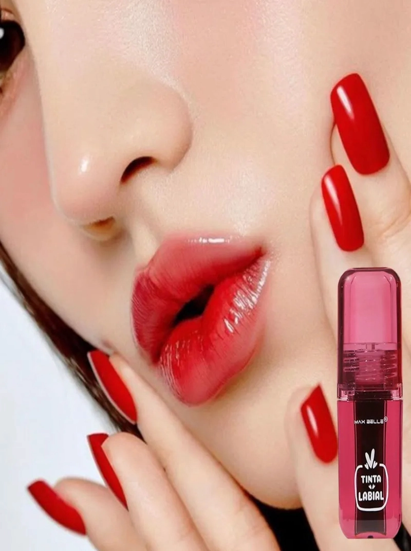 PACK 3 TINTA DE LABIOS LIP TINT COLOR MAQUILLAJE LAU - 2