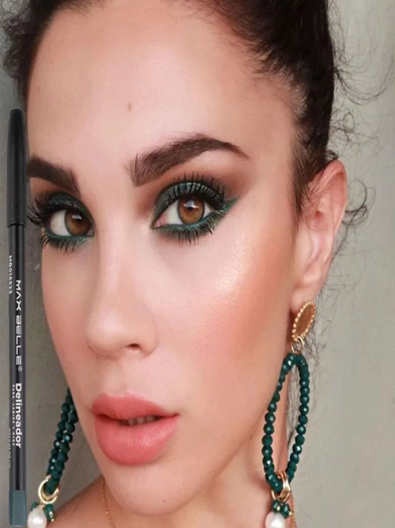 PACK 4 LAPIZ DELINEADOR DUAL OJOS LABIOS MAQUILLAJE LAU - 10