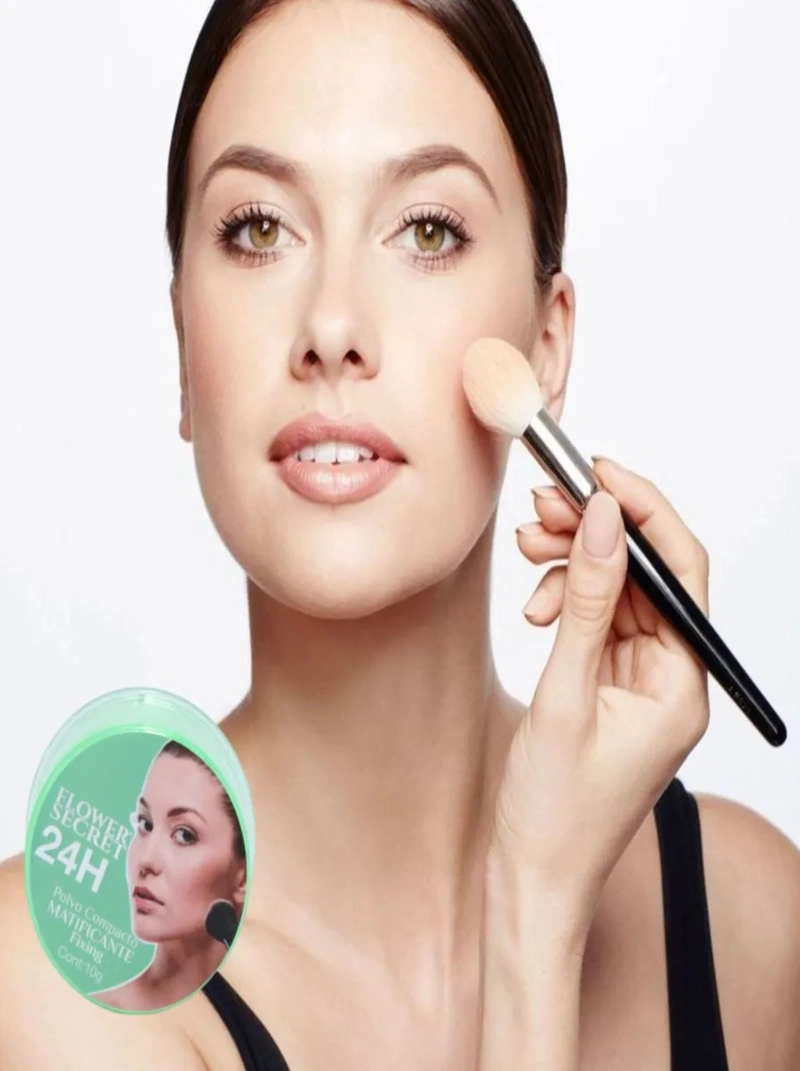 PACK 5 POLVOS COMPACTO FACIAL MATIFICANTE SELLADOR LAU - 2