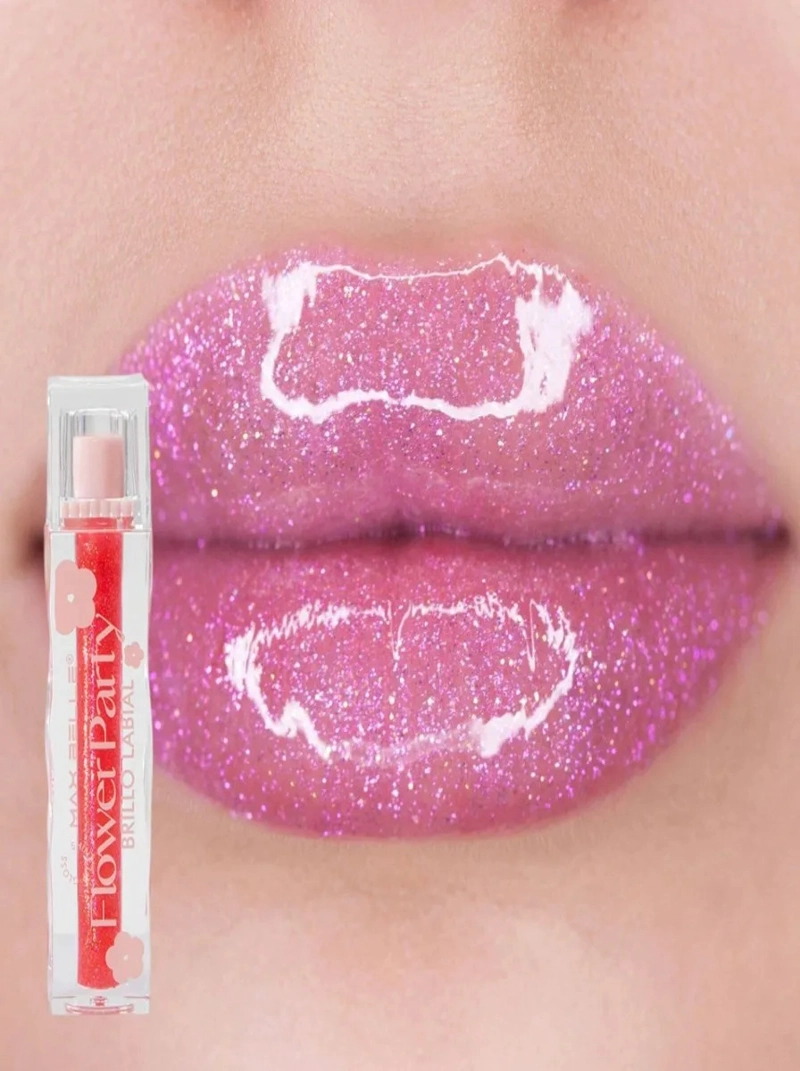 PACK 3 BRILLOS LABIALES FLOWER PARTY GLOSS HIDRATA LAU - 8