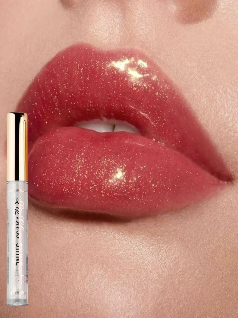 PACK 3 BRILLOS LABIALES SHINE GLOSS BRILLANTE MAQUILLAJE LAU - 6