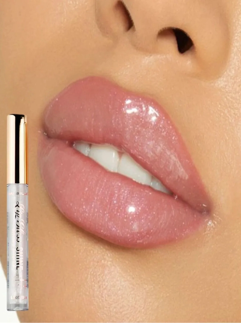 PACK 3 BRILLOS LABIALES SHINE GLOSS BRILLANTE MAQUILLAJE LAU - 9