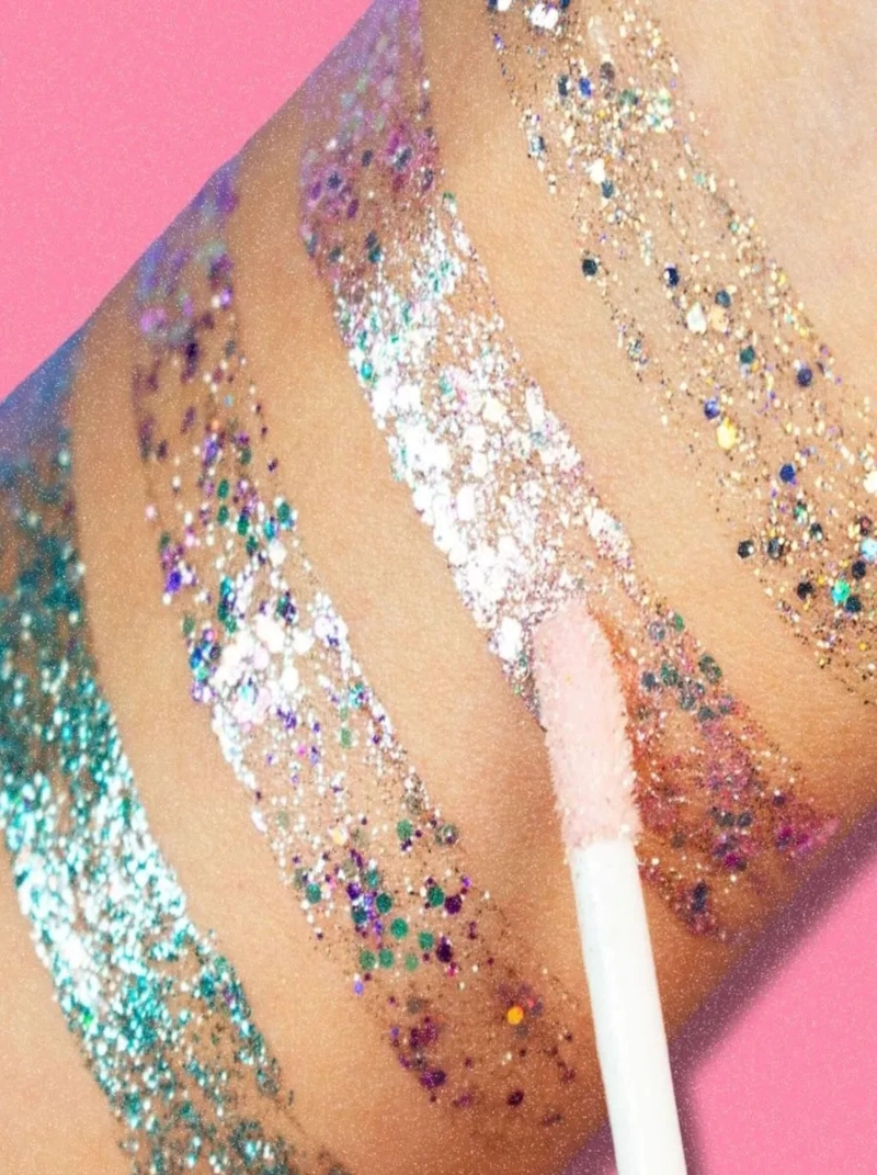 PACK 4 SOMBRAS DE OJOS GLITTER LIQUIDA BRILLO MAQUILLAJE LAU - 2