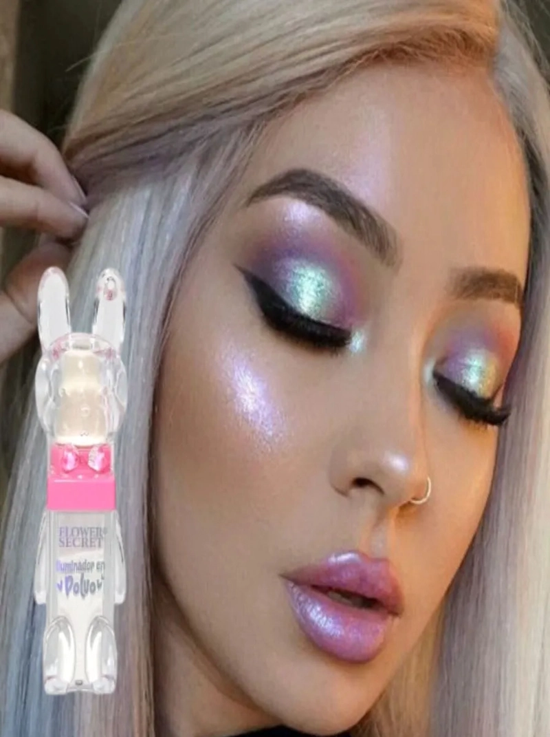 PACK 24 ILUMINADOR EN POLVOS BRILLO RADIANTE BELLEZA LAU - 10