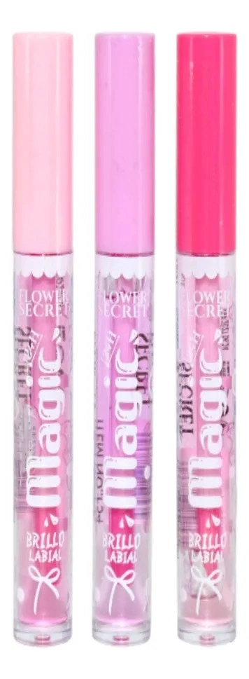 PACK 24 BRILLOS LABIAL MAGICO BEST SWEETS GLOSS LAU - 3