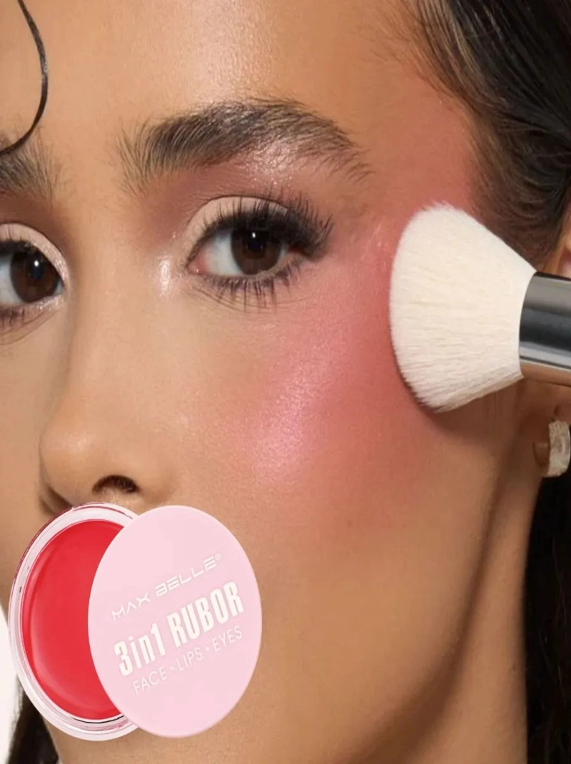 PACK 2 RUBOR CREMOSOS BLUSH MULTIUSOS BELLEZA LAU - 10