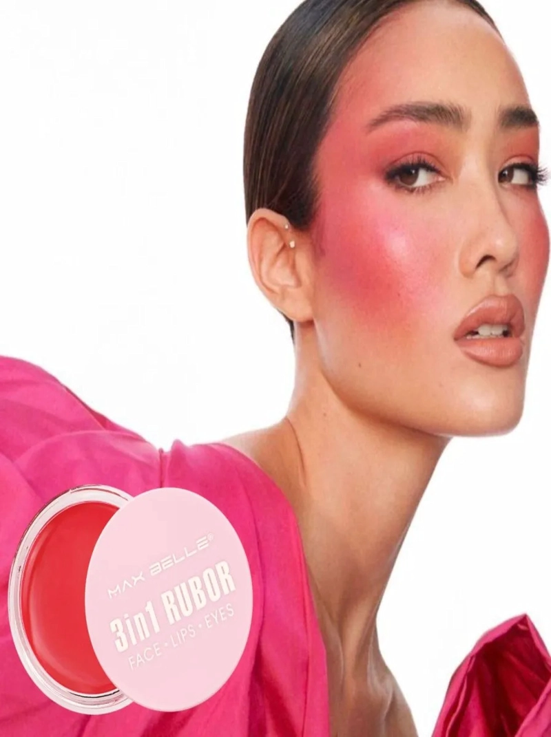 PACK 2 RUBOR CREMOSOS BLUSH MULTIUSOS BELLEZA LAU - 2
