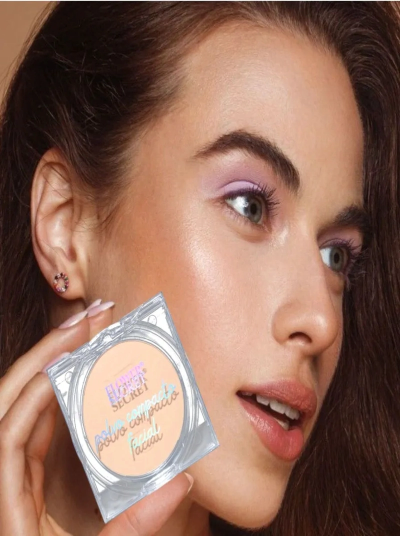 PACK 12 POLVOS COMPACTOS MATE NATURAL MAQUILLAJE LAU - 5