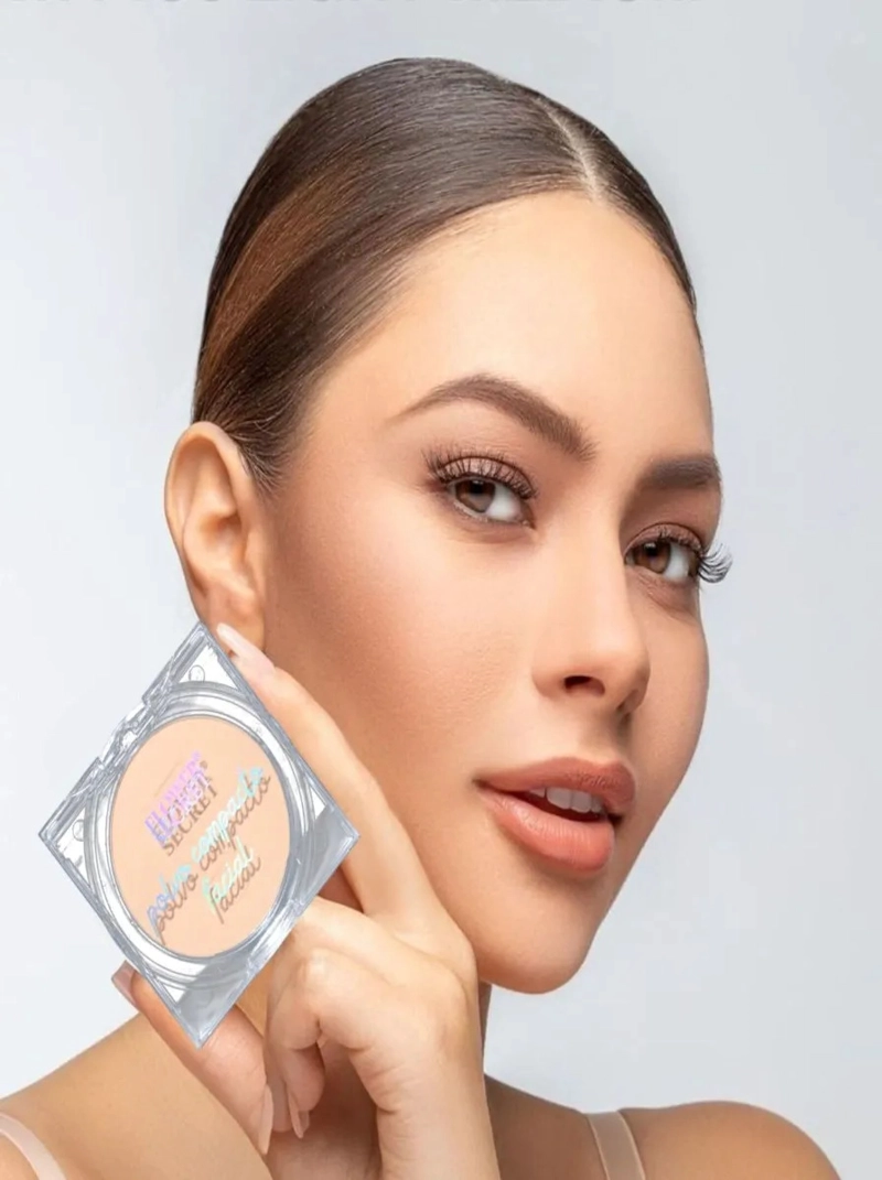 PACK 12 POLVOS COMPACTOS MATE NATURAL MAQUILLAJE LAU - 7