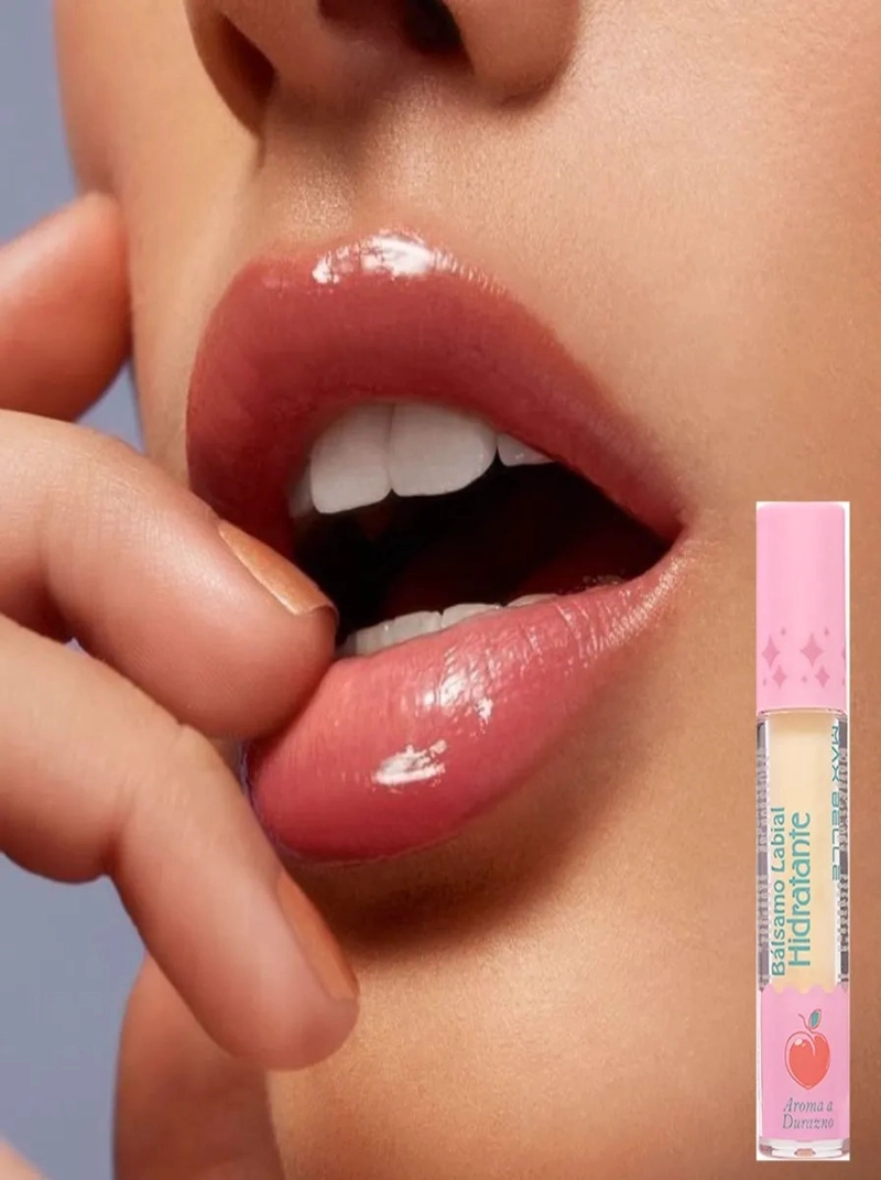 PACK 3 BALSAMOS LABIALES HIDRATANTE GLOSS MAQUILLAJE LAU - 7