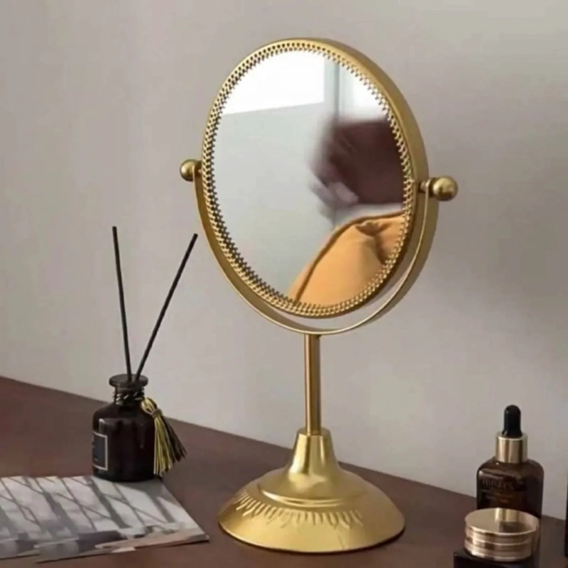 ESPEJO TOCADOR MESA MAQUILLAJE MARCO RELIEVE BASE ALJ - 10