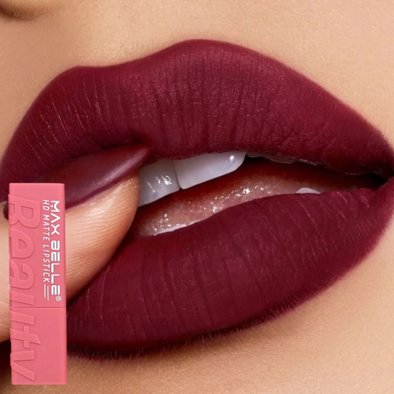 SET 2 LABIALES BARRA TONO VIBRANTE ACABADO ATERCIOPELADO ALJ - 5