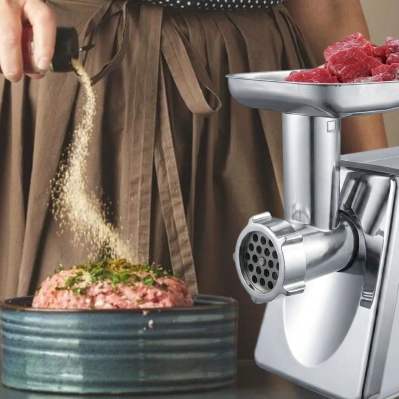 MOLEDORA CARNE PROFESIONAL COCINA EMBUTIDOS SALCHICHAS ALJ - 7