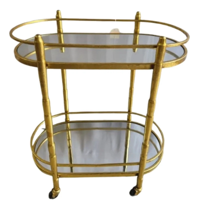 CARRO ALMACENAMIENTO RODANTE SERVICIO COCINA 2 NIVELES ALJ - 1