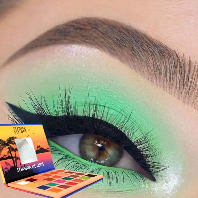 PALETA DE SOMBRAS 24 COLORES ACABADOS MATE BRILLANTES MV - 5