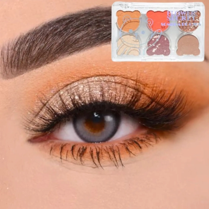 PAQUETE 24 PALETAS SOMBRAS OJOS 6 COLORES ESTE TICA OSITOS MV - 7