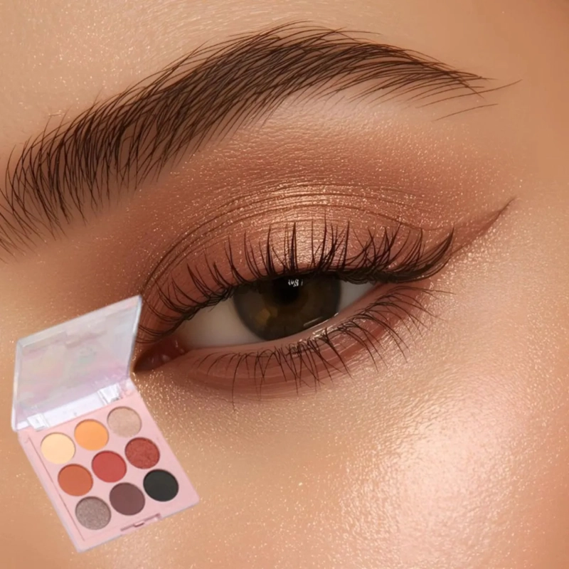 PAQUETE 24 PALETAS SOMBRAS 9 COLORES ALTA PIGMENTACION MV - 9