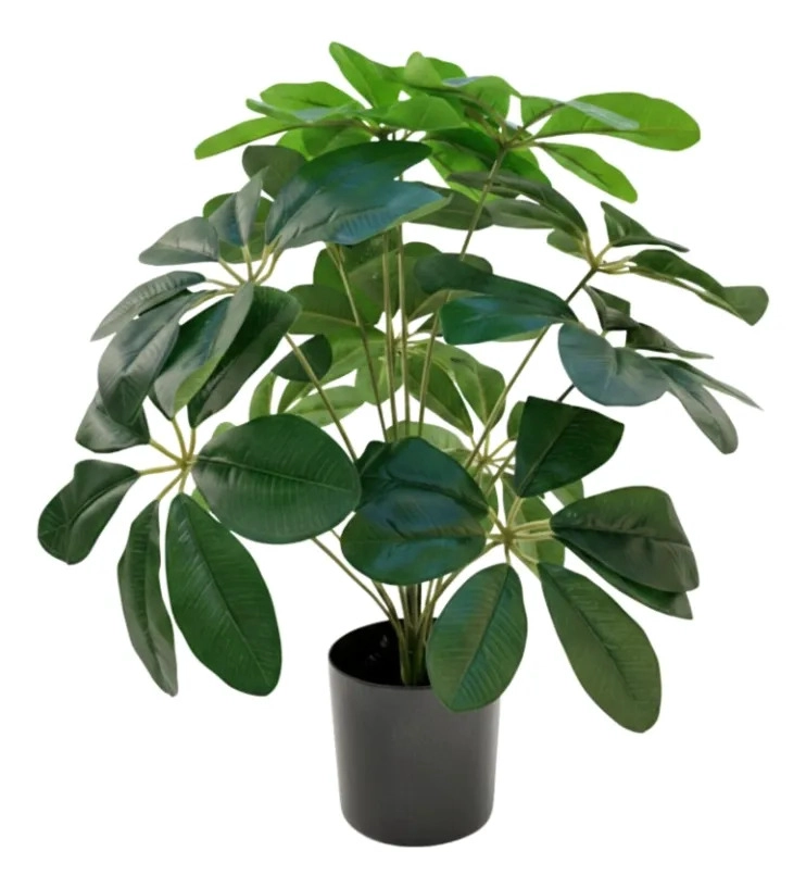 PLANTA ARTIFICIAL HOJA GRANDE DECORATIVA ESTILO MODERNO ALJ - 2