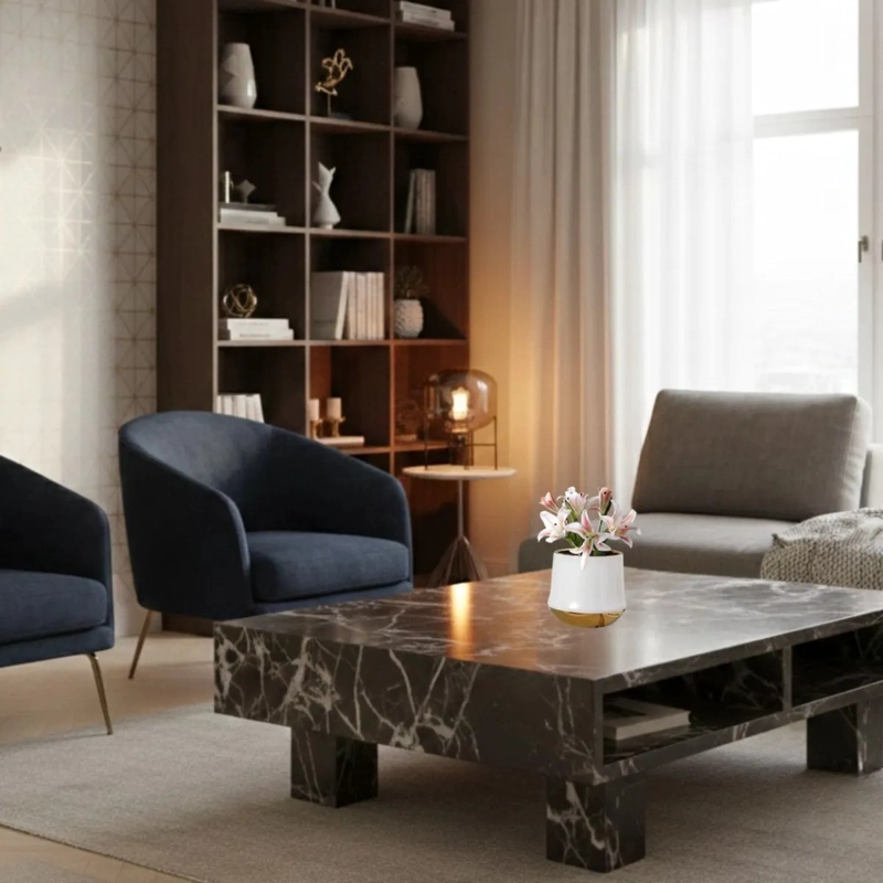 MACETA ELEGANTE DECORATIVA PLANTA INTERIOR OFICINA ALJ - 6