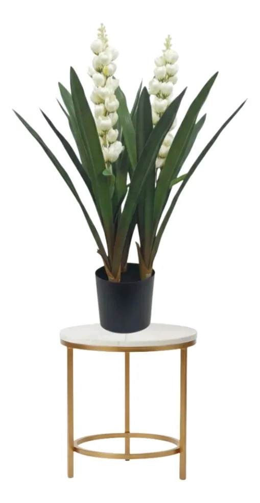 PLANTA ARTIFICIAL DECORATIVA FLORES INTERIOR OFICINA ALJ - 2