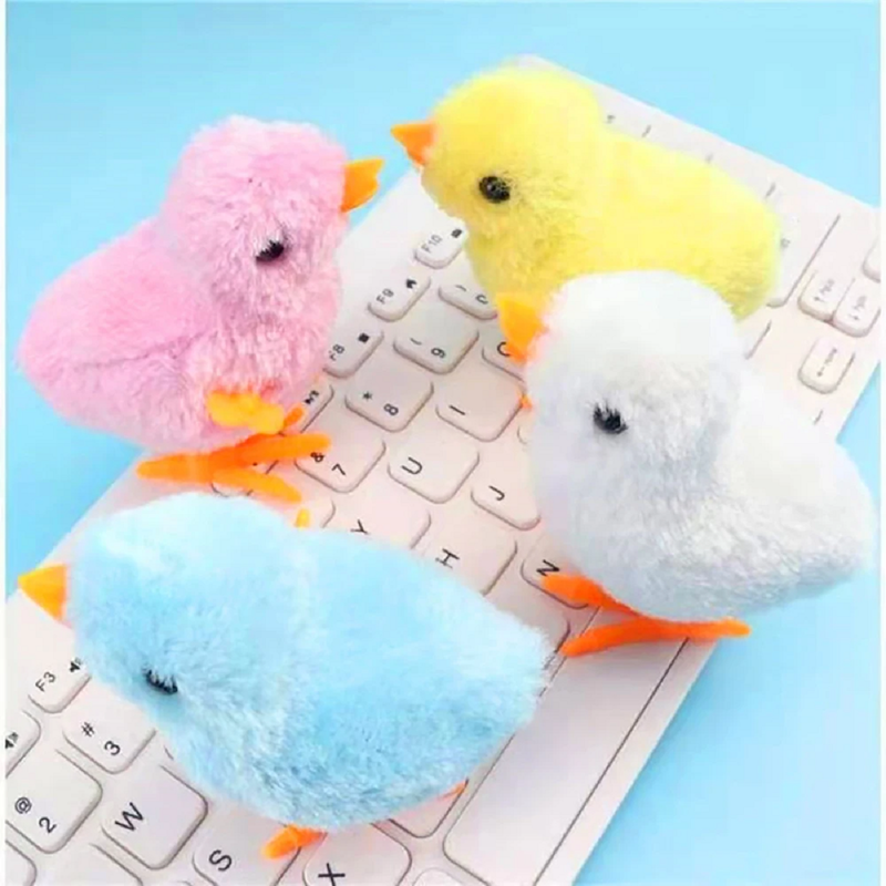 SET BFT 10 JUGUETE POLLITO CAMINAR SALTAR DIVERTIDO NIÑOS LAU - 9