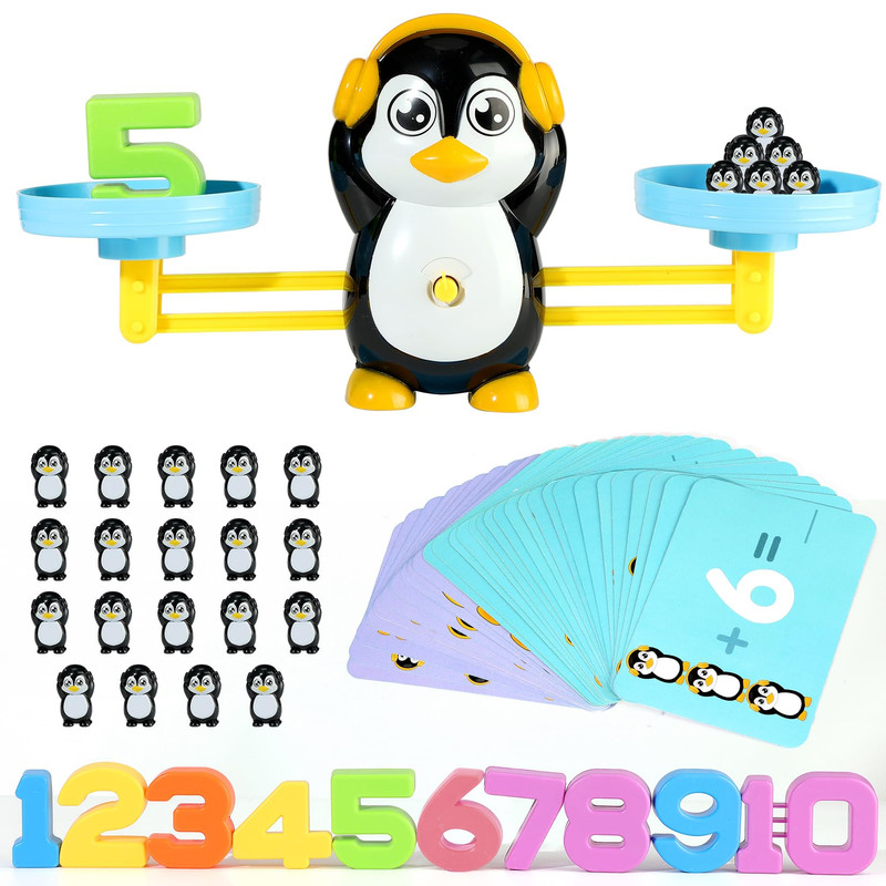 JUGUETE BALANZA BFT MULTICOLOR EQUILIBRIO APRENDIZAJE MATEMATICAS LAU - 3
