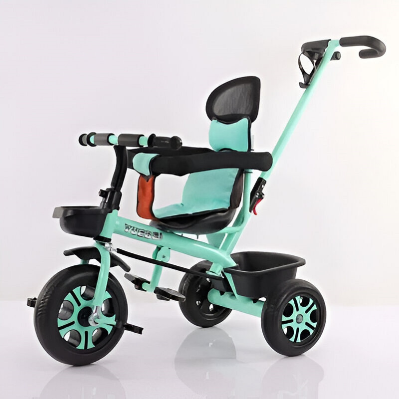 TRICICLO BFT COCHECITO MOTO 2 EN 1 SOMBRILLA AJUSTABLE NIÑOS LAU - 5