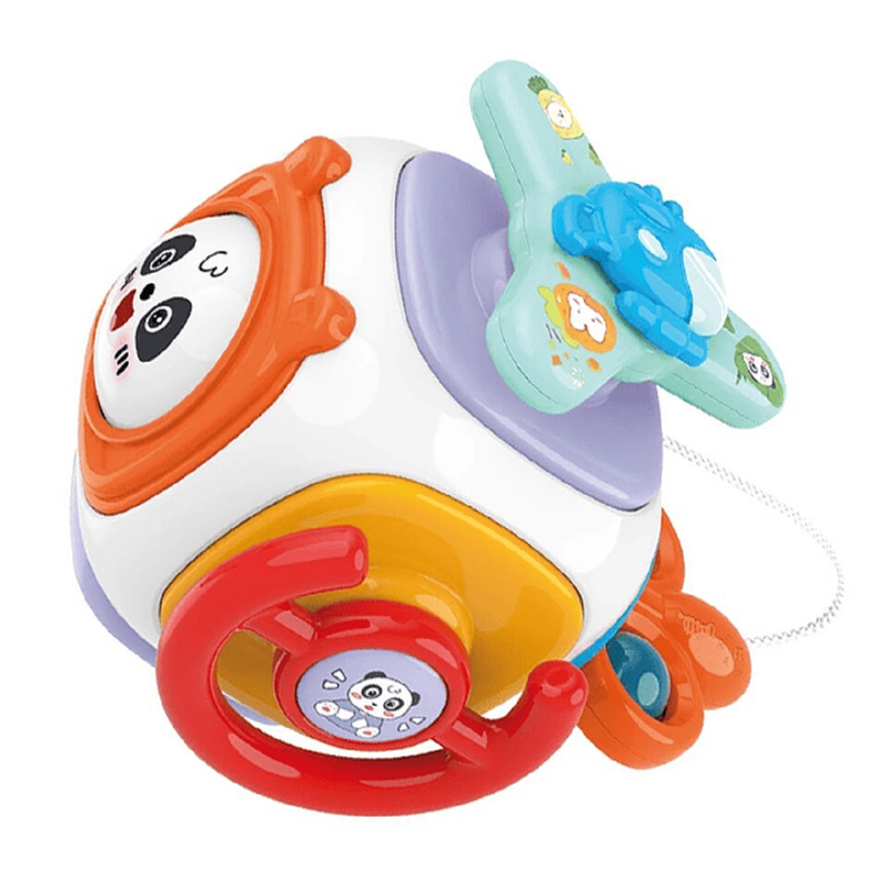 JUGUETE CUBO 8EN1 BFT MULTICOLOR EDUCATIVO ESTIMULAR SONIDO BEBES LAU - 6