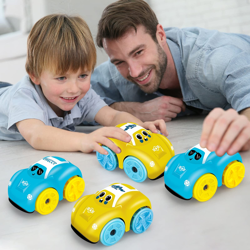 SET BFT 6 JUGUETES CARRITO AGUA BAÑO DUCHA DIVERTIDO NIÑOS LAU - 3