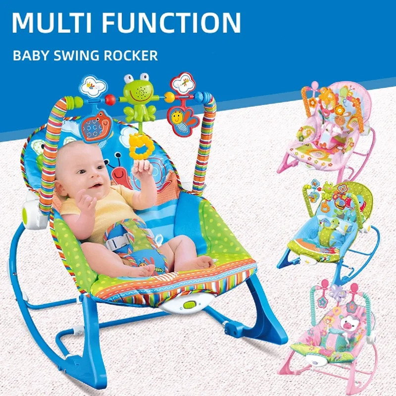 SILLA MECEDORA A95X VIBRACION 3EN1 MUSICAL RELAJANTE BEBÉS LAU - 7