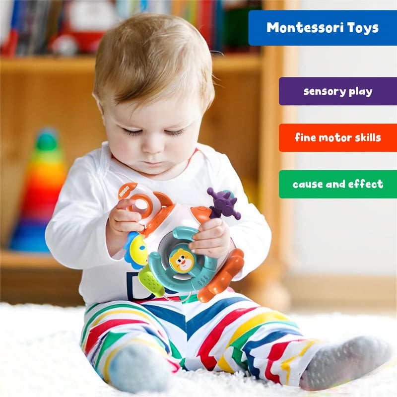 JUGUETE ESTIMULACIÓN A95X CUBETA SENSORIAL MONTESSORI NIÑOS LAU MULTICOLOR - 4