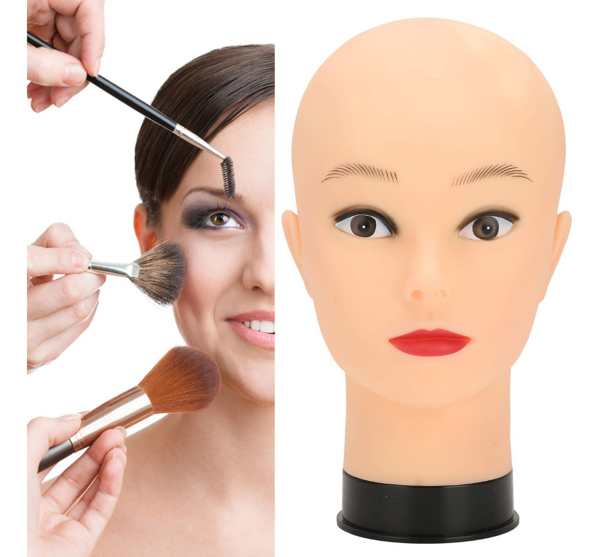 CABEZA MANIQUÍ PROFESIONAL COSMETOLOGÍA PRÁCTICA JHN - 1