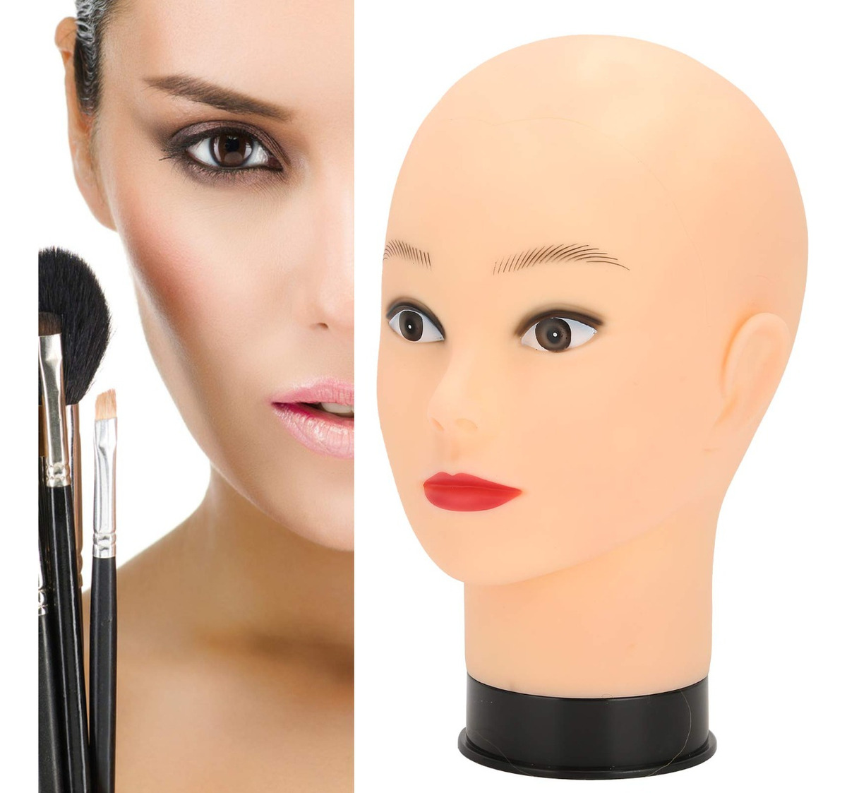 CABEZA MANIQUÍ PROFESIONAL COSMETOLOGÍA PRÁCTICA JHN - 2