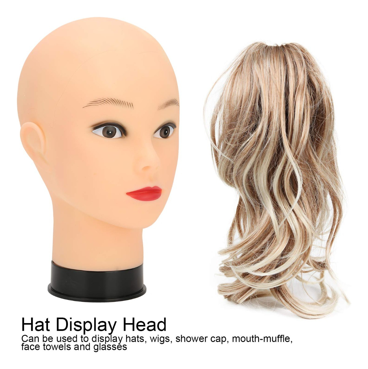 CABEZA MANIQUÍ PROFESIONAL COSMETOLOGÍA PRÁCTICA JHN - 5