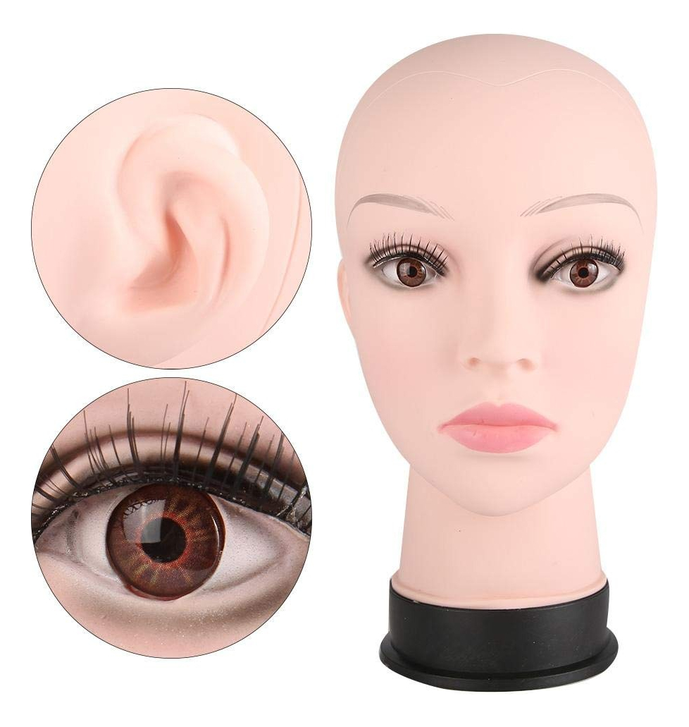 CABEZA MANIQUÍ PROFESIONAL COSMETOLOGÍA PRÁCTICA JHN - 6