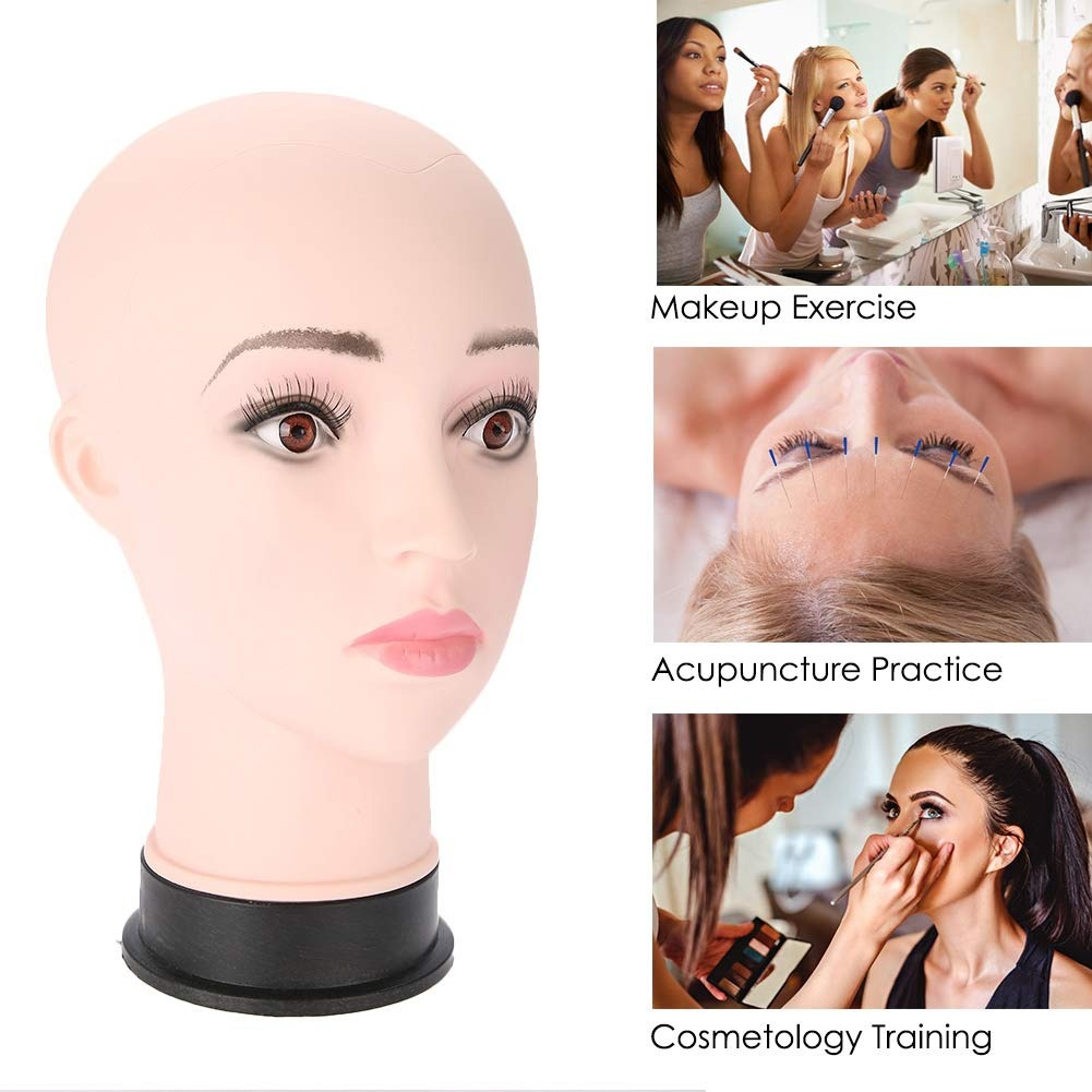 CABEZA MANIQUÍ PROFESIONAL COSMETOLOGÍA PRÁCTICA JHN - 8