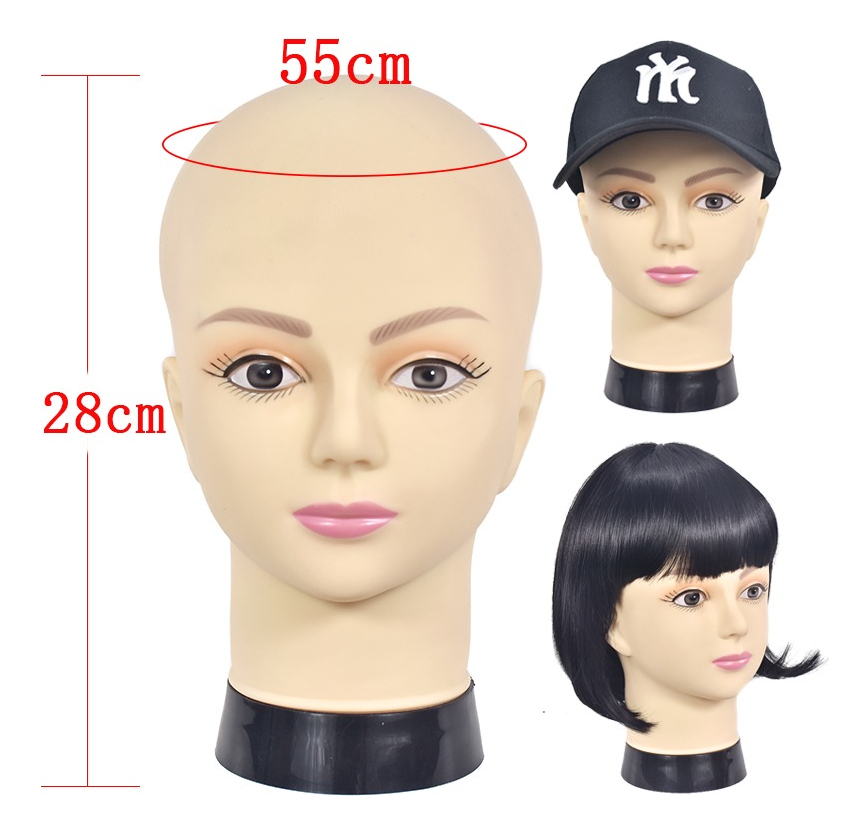 CABEZA MANIQUÍ PROFESIONAL COSMETOLOGÍA PRÁCTICA JHN - 9