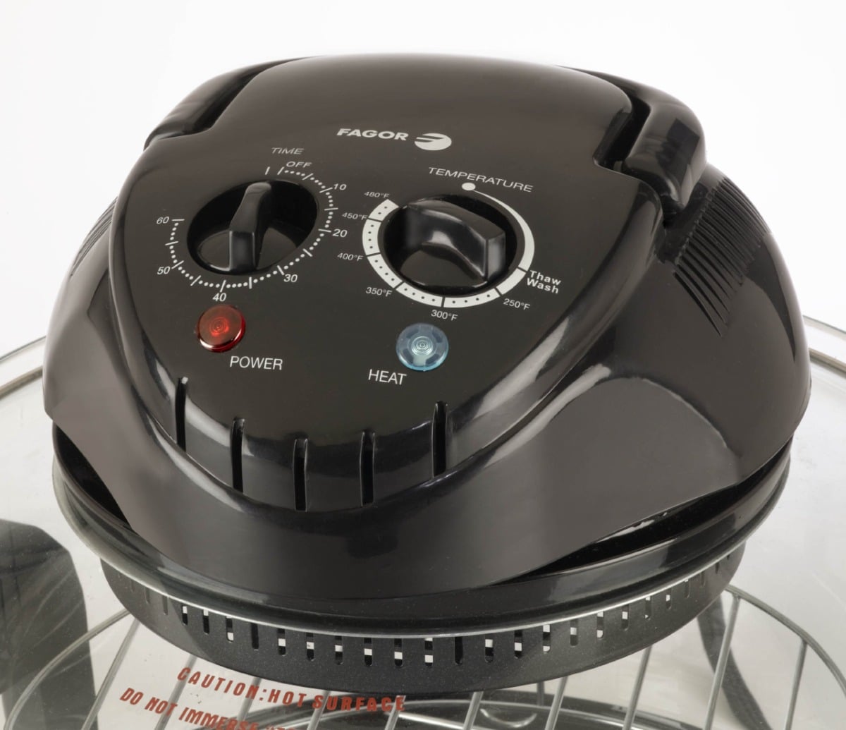 FREIDORA AIRE 3 EN 1 HALÓGENA CESTA ANTIADHERENTE HORNO JHN - 2