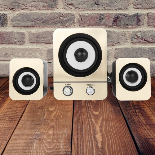 ALTAVOCES COMPUTADORA 3.5MM USB ESCRITORIO PC PORTÁTIL JHN - 4