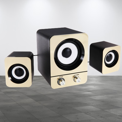 ALTAVOCES COMPUTADORA 3.5MM USB ESCRITORIO PC PORTÁTIL JHN - 6