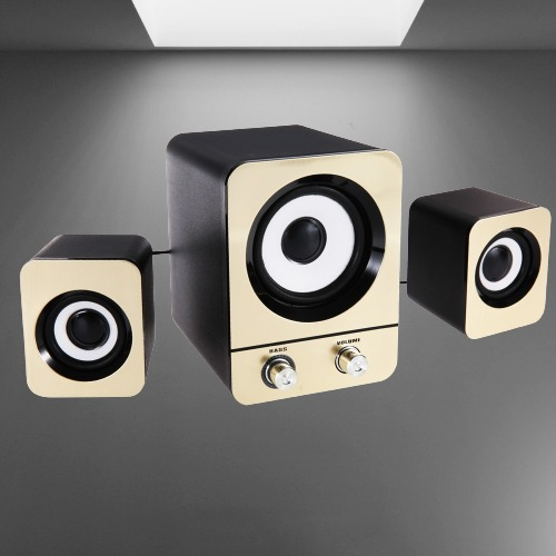 ALTAVOCES COMPUTADORA 3.5MM USB ESCRITORIO PC PORTÁTIL JHN - 7