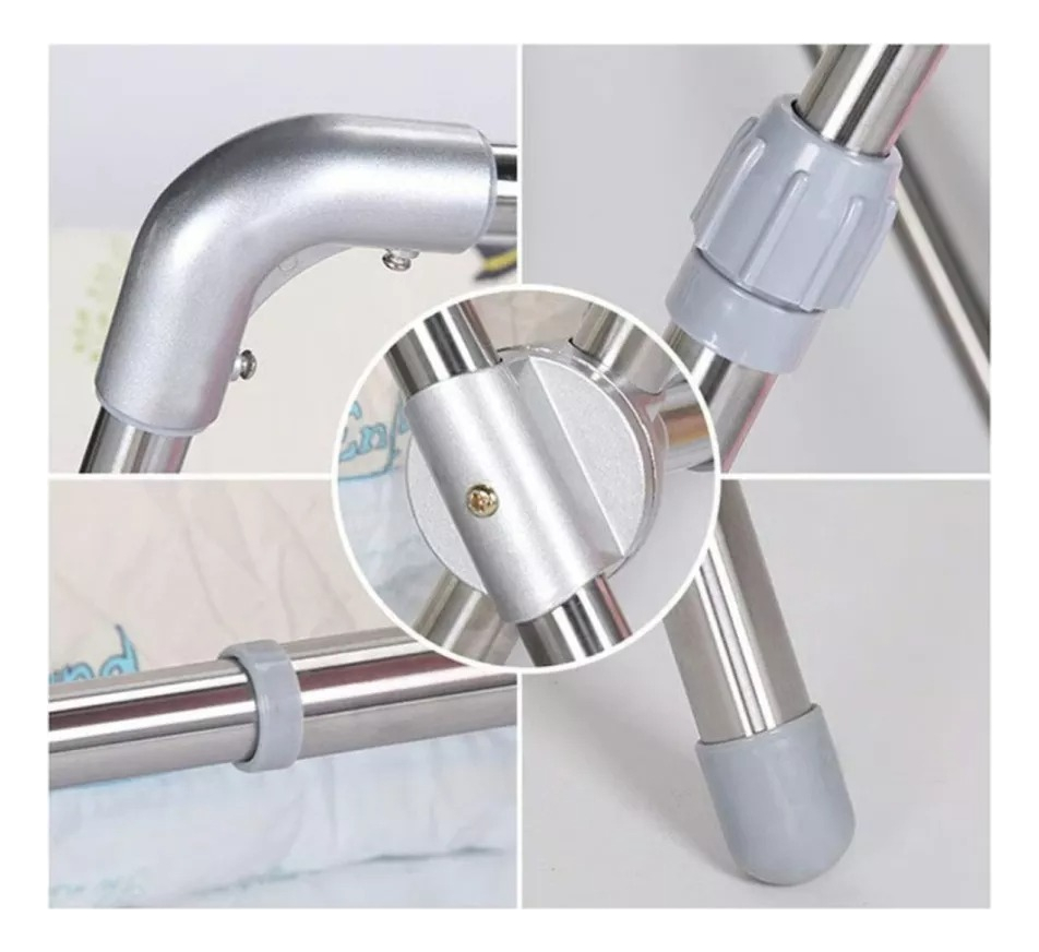 PERCHERO TENDEDERO PLEGABLE ROPA SECA ACERO INOXIDABLE JHN - 4