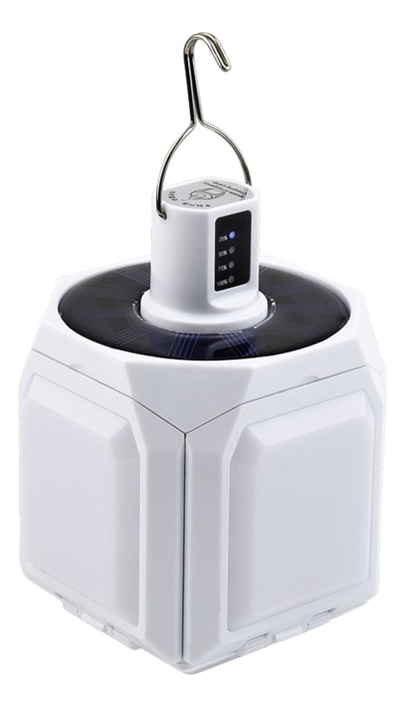 LÁMPARA LED LUZ RECARGABLE USB ACAMPAR GANCHO PORTÁTIL JHN - 1