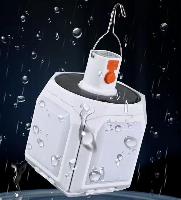 LÁMPARA LED LUZ RECARGABLE USB ACAMPAR GANCHO PORTÁTIL JHN - 7