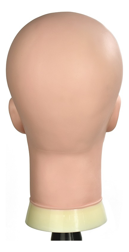 CABEZA MANIQUÍ CALVO PELUCA COSMETOLOGÍA PROFESIONAL JHN - 3