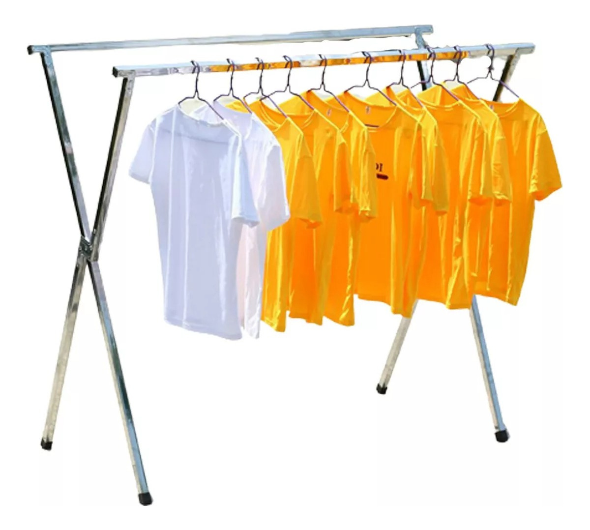 PERCHERO TENDEDERO ROPA SECADO PLEGABLE ESTANTE JHN - 1