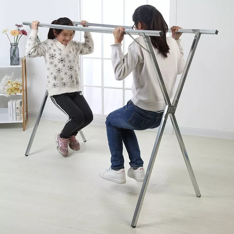 PERCHERO TENDEDERO ROPA SECADO PLEGABLE ESTANTE JHN - 4